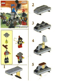 LEGO part Knight's Catapult 4816-1