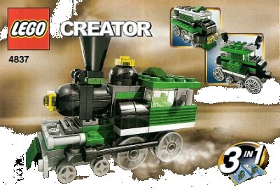 LEGO onderdeel Mini Trains (4837-1)