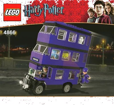 LEGO onderdeel The Knight Bus (4866-1)