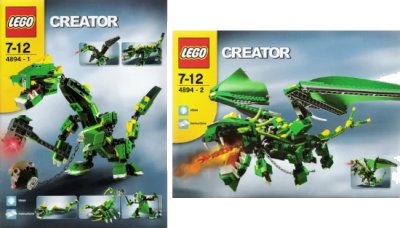 LEGO onderdeel Mythical Creatures (4894-1)