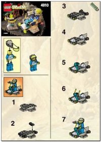 LEGO part Hover Scout 4910-1