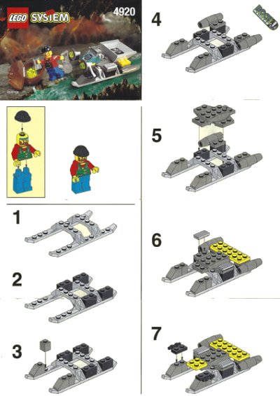 LEGO part Rapid Rider (4920-1)