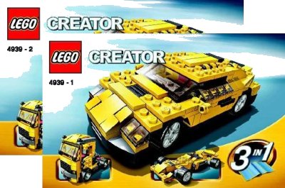 LEGO onderdeel Cool Cars (4939-1)
