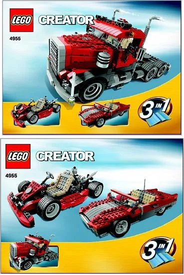 LEGO onderdeel Big Rig (4955-1)