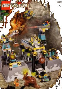 LEGO part Rock Raiders HQ 4990-1