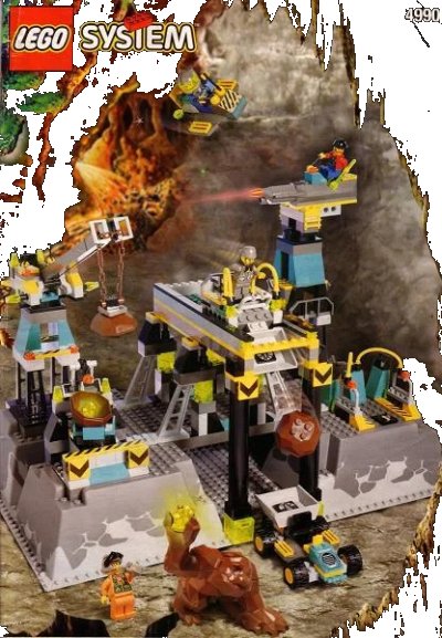 LEGO onderdeel Rock Raiders HQ (4990-1)