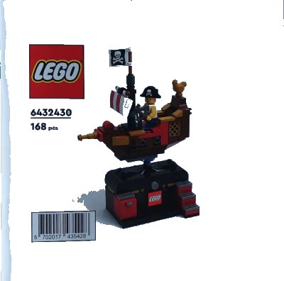 LEGO onderdeel Pirate Adventure Ride {International Yellow Box Release} (5007427-1)