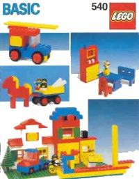 LEGO part Basic Building Set 540-1