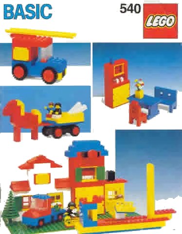 LEGO onderdeel Basic Building Set (540-1)