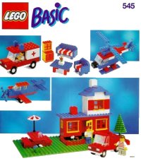 LEGO onderdeel Build-N-Store Chest 545-1