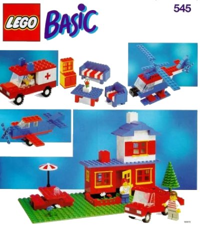 LEGO onderdeel Build-N-Store Chest (545-1)