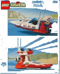 LEGO onderdeel Sea Jet (5521-1)
