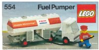 LEGO onderdeel Exxon Fuel Pumper 554-1