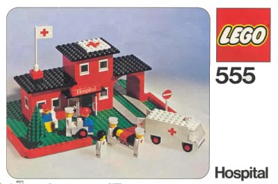 LEGO onderdeel Hospital (555-1)