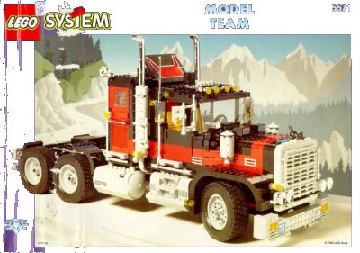 LEGO onderdeel Giant Truck (5571-1)