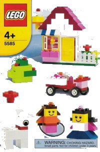 LEGO onderdeel Pink Brick Box 5585-1