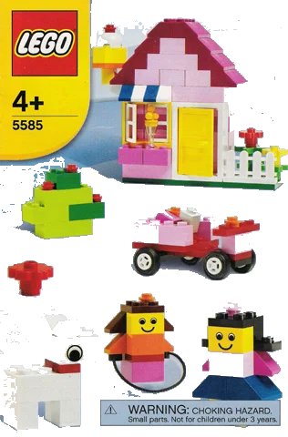 LEGO onderdeel Pink Brick Box (5585-1)
