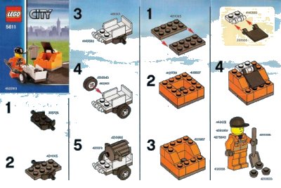 LEGO onderdeel Public Works (5611-1)