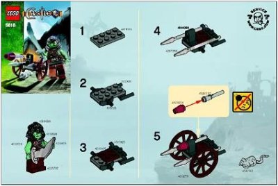 LEGO onderdeel Troll Warrior (5618-1)