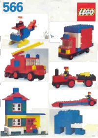 LEGO onderdeel Basic Set 566-1
