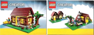 LEGO onderdeel Log Cabin (5766-1)
