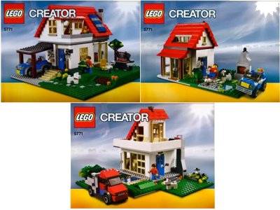 LEGO onderdeel Hillside House (5771-1)