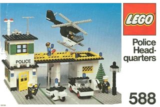 LEGO onderdeel Police Headquarters (588-1)
