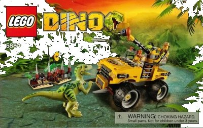 LEGO onderdeel Raptor Chase (5884-1)