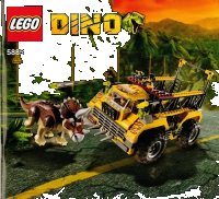 LEGO part Triceratops Trapper 5885-1
