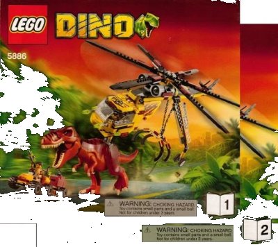 LEGO onderdeel T-Rex Hunter (5886-1)