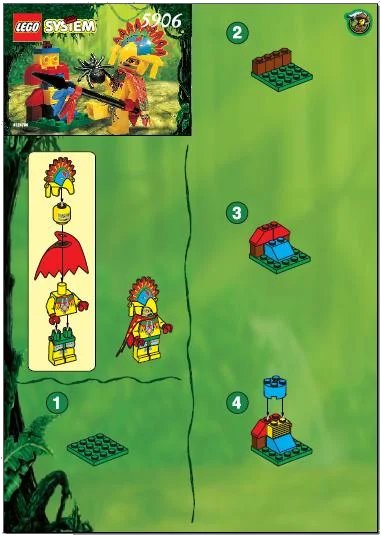 LEGO onderdeel Ruler of the Jungle (5906-1)
