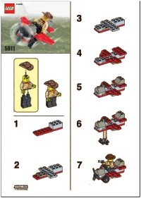 LEGO part Johnny Thunder's Plane 5911-1