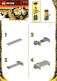 LEGO part Scorpion Tracker 5918-1