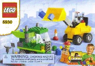 LEGO onderdeel Road Construction Building Set (5930-1)