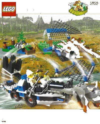 LEGO onderdeel All Terrain Trapper (5955-1)