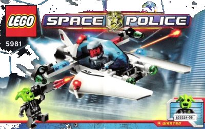 LEGO onderdeel Raid VPR (5981-1)