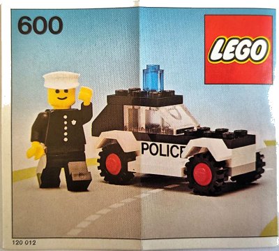 LEGO onderdeel Police Patrol (600-2)