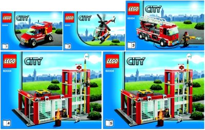 LEGO onderdeel Fire Station (60004-1)