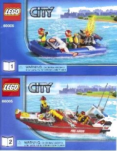 LEGO onderdeel Fire Boat (60005-1)