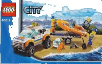 LEGO part 4x4 & Diving Boat 60012-1