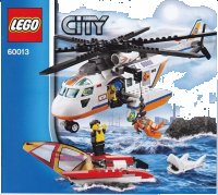 LEGO part Coast Guard Helicopter 60013-1