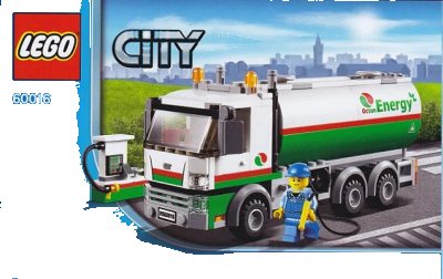 LEGO onderdeel Tanker Truck (60016-1)