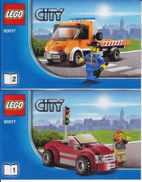 LEGO part Flatbed Truck 60017-1