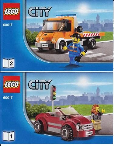 LEGO onderdeel Flatbed Truck (60017-1)
