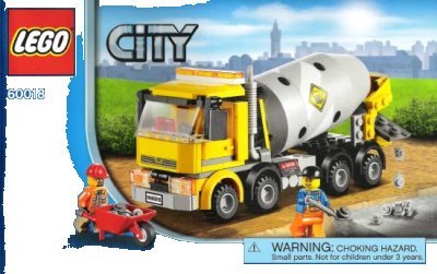 LEGO onderdeel Cement Mixer (60018-1)