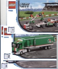LEGO onderdeel Grand Prix Truck 60025-1