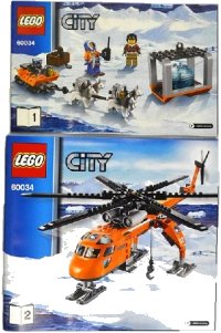 LEGO onderdeel Arctic Helicrane 60034-1