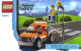 LEGO onderdeel Light Repair Truck (60054-1)