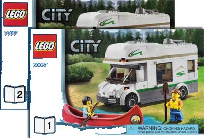 LEGO onderdeel Camper Van (60057-1)