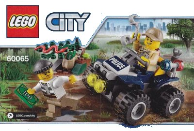 LEGO onderdeel ATV Patrol (60065-1)